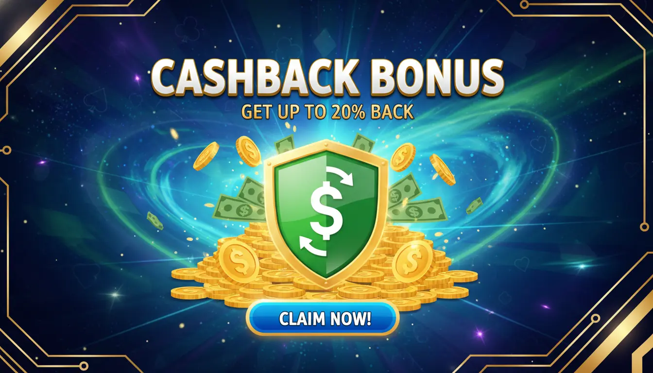 Cashback Bonus Level up casino