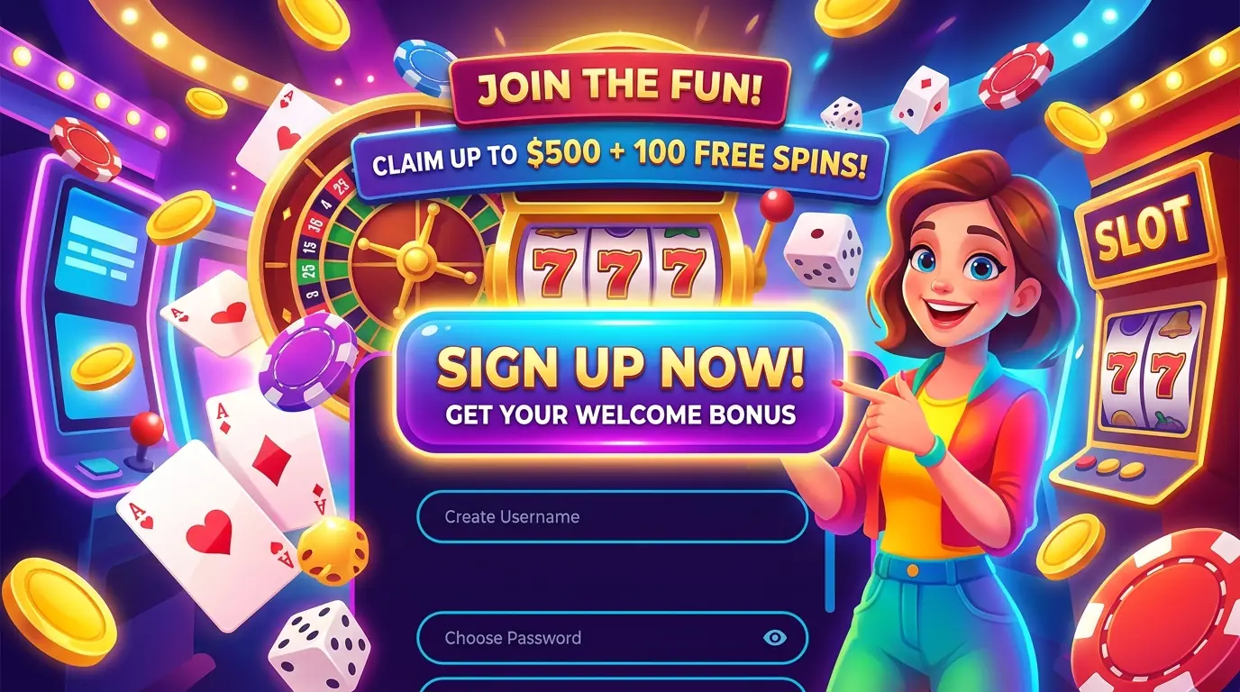 Sign Up Level up casino